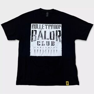 NWOT WWE NXT Bulletproof Balor Club Worldwide Tshirt Size XL Black